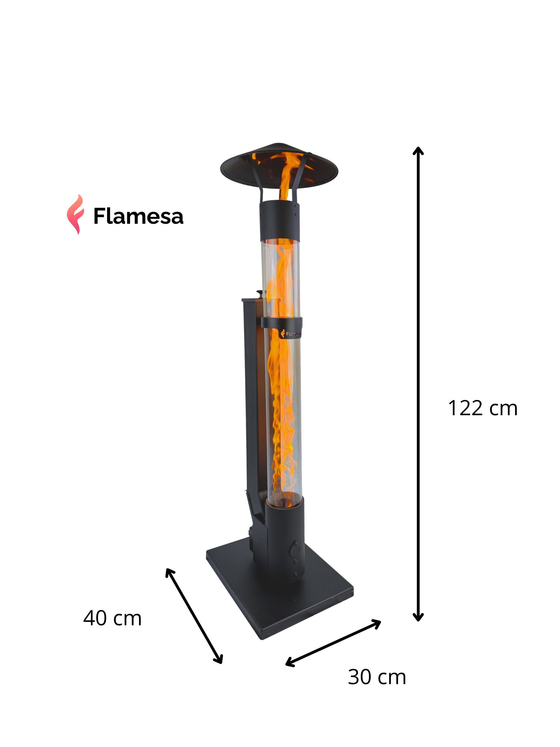 Flamesa Avara terassilämmitin ulkokäyttöön – kuva 5