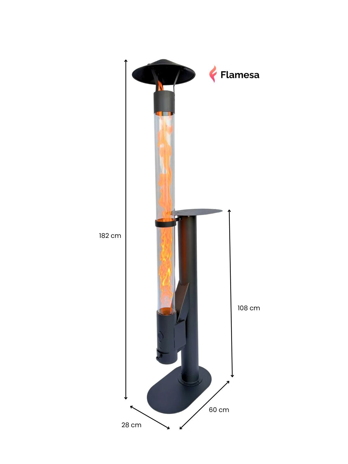 Pellettitakka Flamesa® Lumina täyssarja lisävarusteineen