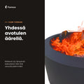 Flamesa Flame: lähikuva liekeistä
