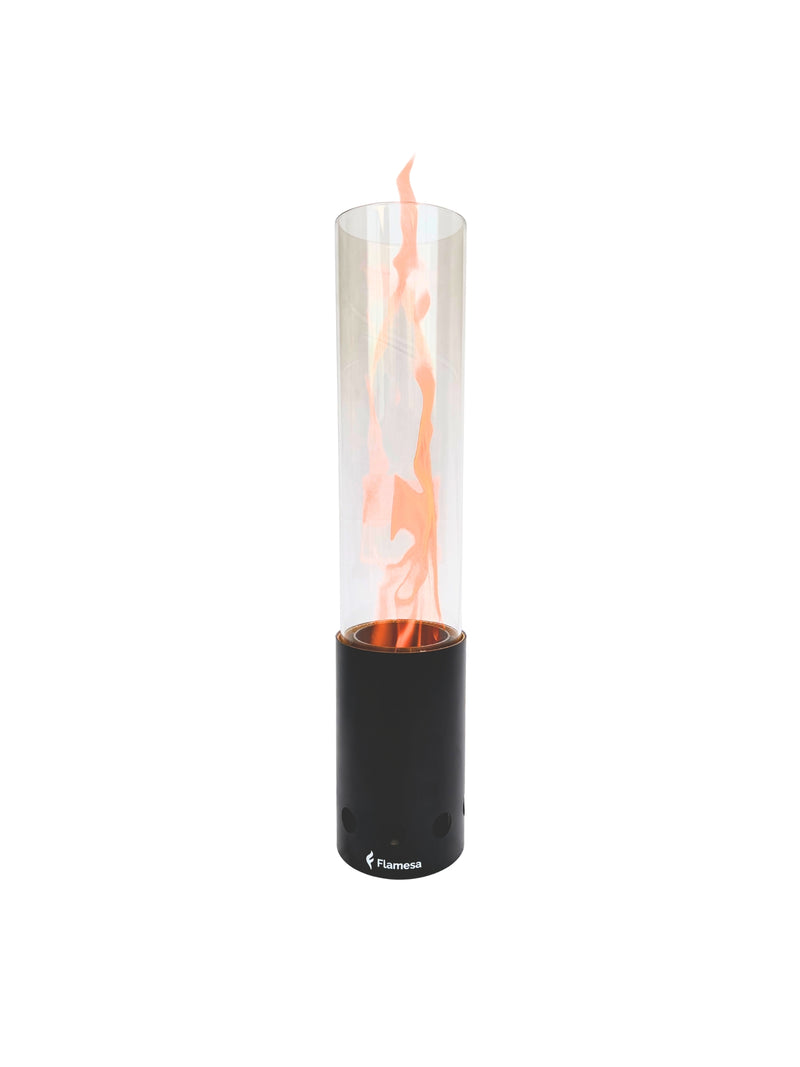 Flamesa® Pyra – musta pöytämallinen (pellet) tulikori